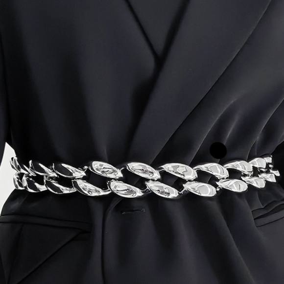 Silver Chain Belt - Picture 1 of 4